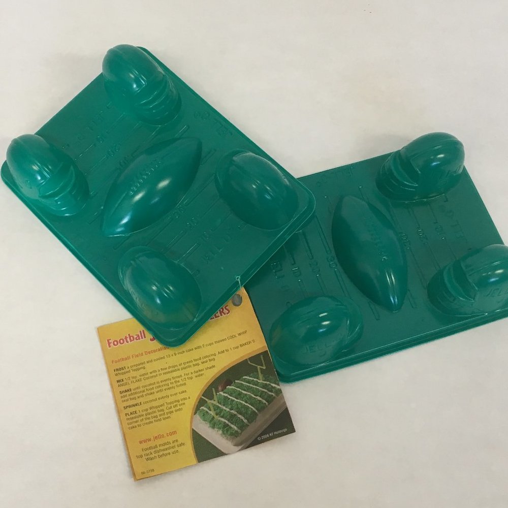 jigglers football and helment jigglers molds jello
